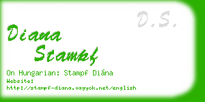 diana stampf business card